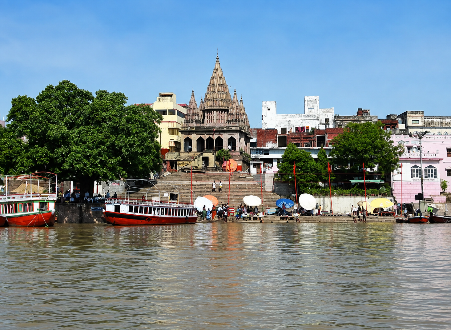 Asthi Visarjan in Kashi Varanasi for outstation and NRI families at the Ganga ghat