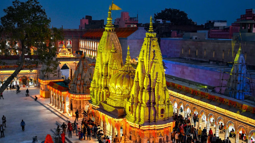 Kashi Vishwanath Temple and Ganga ghats Varanasi